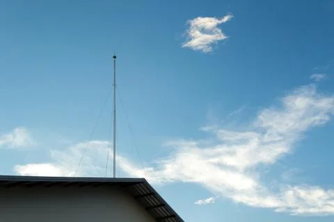 Blue clouds and sky. Foto stock