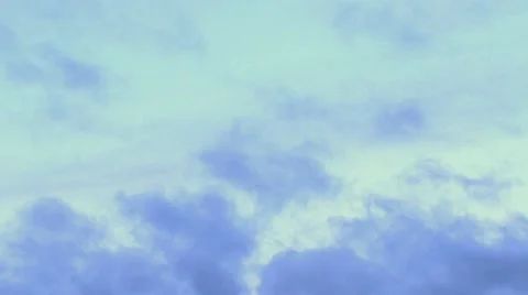 Blue Clouds Stock Footage 11024747