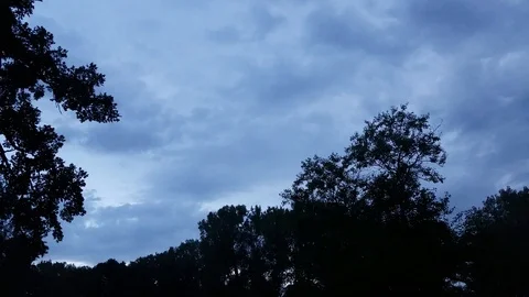 Blue Clouds Stock Footage 94502996