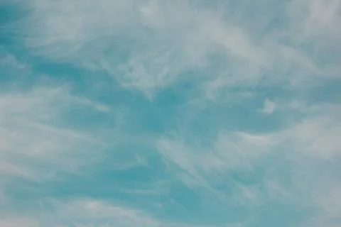 The blue clouds Stock Photos