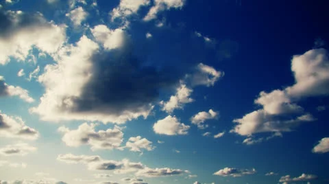 Blue clouds Time Lapse Background. Stock Footage 27138796
