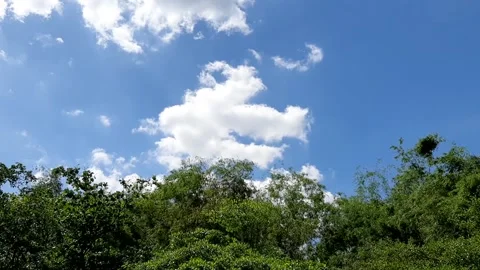 Blue Cloudy Sky Stock-Footage 238985923