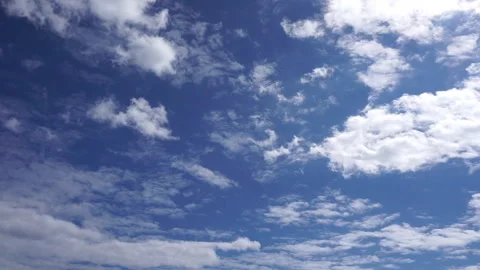 Blue Cloudy Sky part 4 Stock Footage 139021238