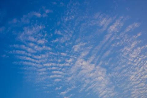 Blue cloudy sky Stock Photos