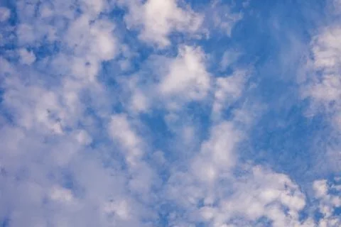 Blue cloudy sky Stock Photos