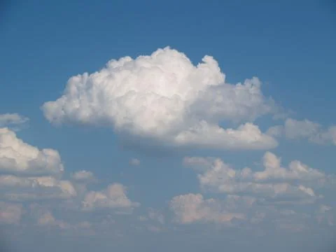 Blue Cloudy Sky Foto stock