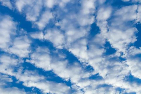 Blue cloudy sky. Foto stock