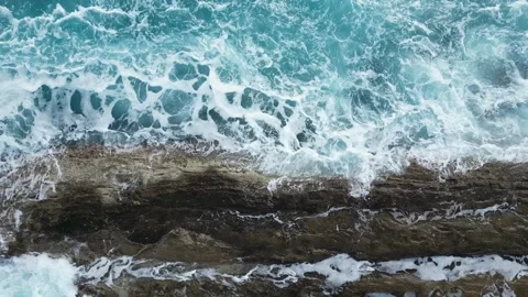 Blue coast Video stock 265676466