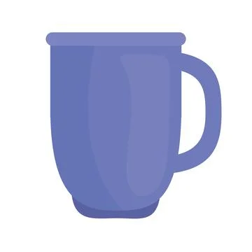 Blue coffee cup Stock Illustration