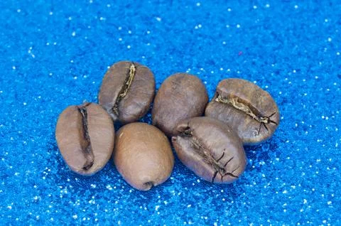 Blue coffee Stock Photos