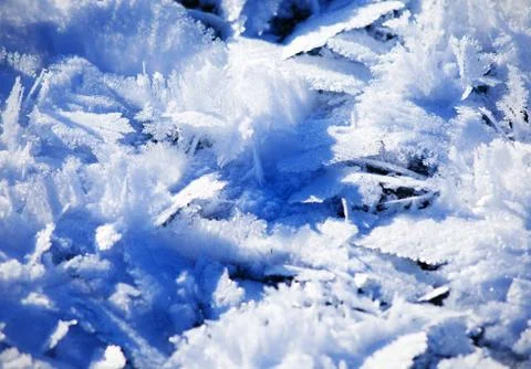 Blue Cold Ice Sheet Background Texture Foto stock