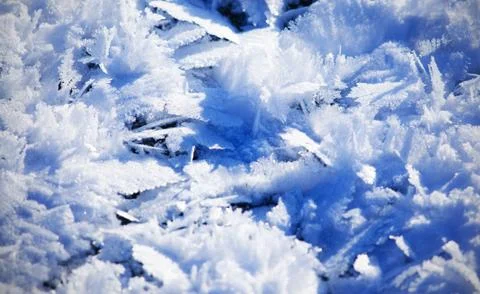 Blue Cold Ice Sheet Background Texture Stock Photos