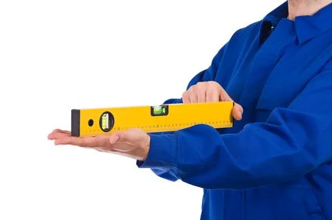 Blue collar worker Stock Photos