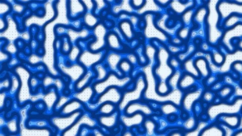 Blue color 3d depth wavy pattern background Stock-Footage 226978107