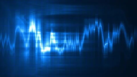 Blue color abstract digital background Video stock 220621973