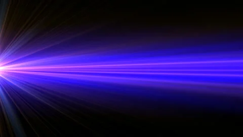 Blue color abstract light rays background Vidéo 209125053