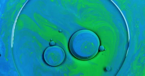 Blue color circle exploding Stock Footage 154205943