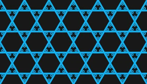Blue color. Design for prints, textile, decor, fabric. for holiday decoration Stock Illustration
