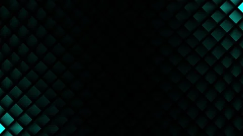 Blue Color Digital Grid Diamond Squares Motion Background Loop Stock Footage 320852325