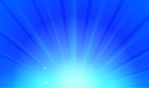 Blue color Glowing rays background Stock Illustration