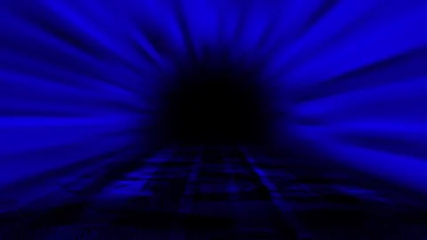 Blue color hi-tech particles technology background Stock Footage 296972682