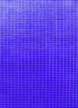 Blue color mosaic wall pattern Stockfoto's