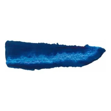 Blue color paint smear vector brush stroke. Varnish splash line. Abstract sha Illustrazione stock