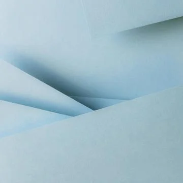 Blue color papers geometry composition banner background blue color papers... Stock Photos