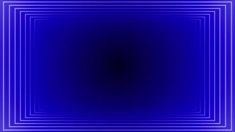 Blue color parallel lines 3d depth dark background Stock Footage 296637122