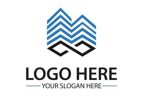 Blue Color Simple Tech Line Art Initial Letter X Logo Design	 Stock Illustration