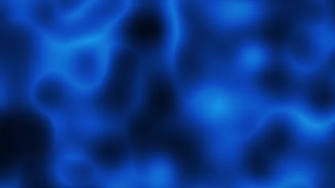 Blue Color Smooth Waves Video stock 316285682