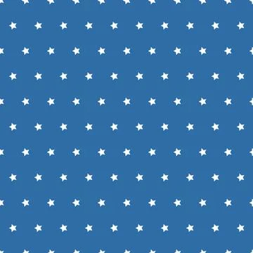 Blue color star seamless pattern, creative background for design vector illus 스톡 일러스트