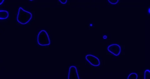 Blue color Topographic Contour Map with Moving Waves on Blue Background. Stock-Footage 283536699