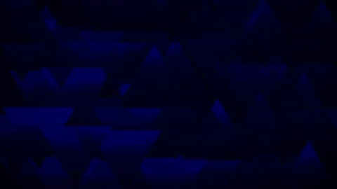 Blue colored geometric background in 4k video. Stockbeeldmateriaal 154965561