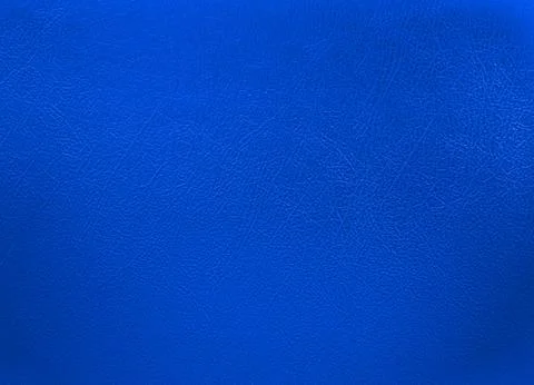 Blue colored leather texture background Stock Photos