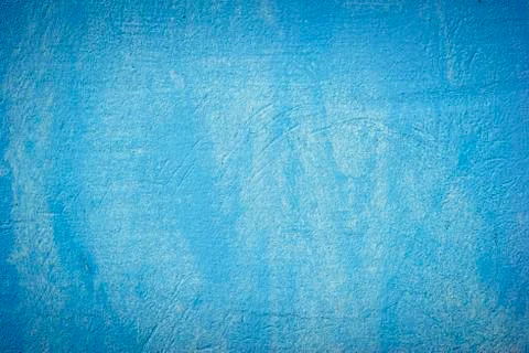 Blue colored wall Stock Photos