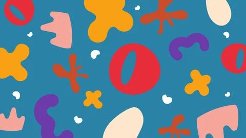Blue colorful abstract background Illustrazione stock