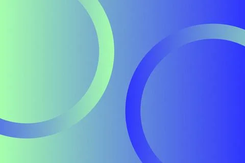 Blue Colors Abstract Background Geometric Background Circle Shapes and Designs 스톡 일러스트