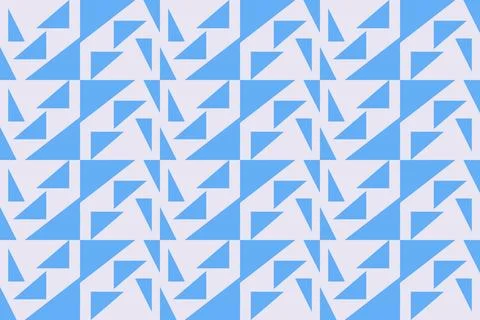 Blue Colors Abstract Geometric Background Triangle Shapes and Designs Illustrazione stock