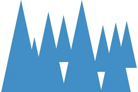 Blue Colors Abstract Geometric Background Triangle Shapes and Designs Illustrazione stock
