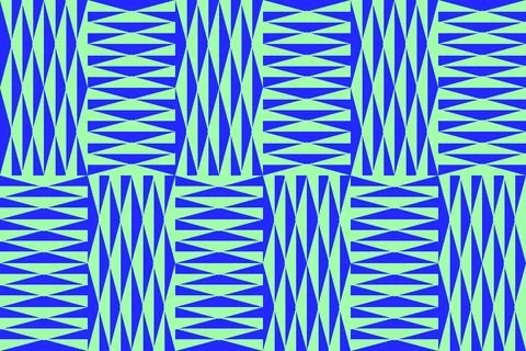 Blue Colors Geometric Pattern Geometric Background Triangle Shapes and Designs Illustrazione stock