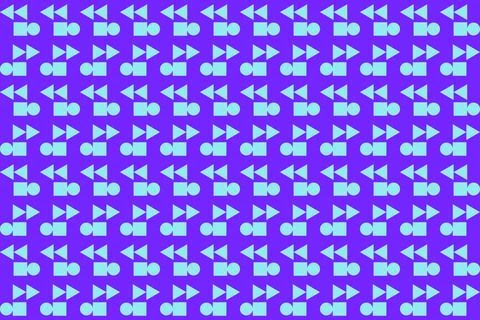 Blue Colors Geometric Pattern Geometric Background Triangle Shapes and Designs Stock Illustration