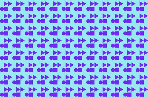 Blue Colors Geometric Pattern Geometric Background Triangle Shapes and Designs Stock Illustration