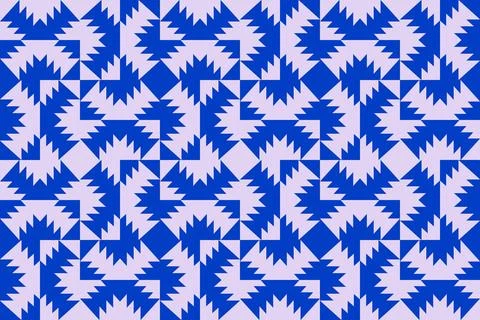 Blue Colors Geometric Pattern Geometric Background Triangle Shapes and Designs Иллюстрация