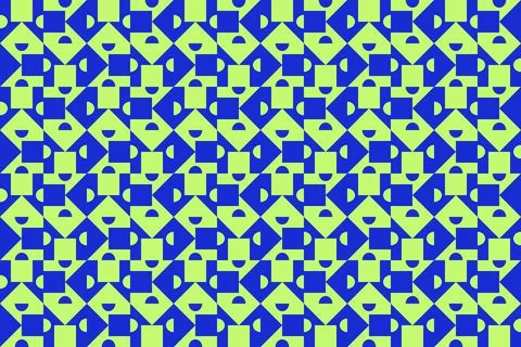 Blue Colors Geometric Pattern Geometric Background Triangle Shapes and Designs Stock Illustration