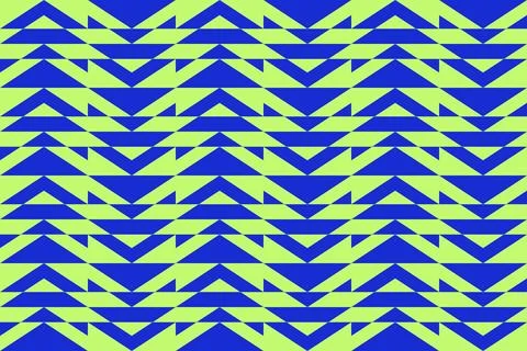 Blue Colors Geometric Pattern Geometric Background Triangle Shapes and Designs 库存插图