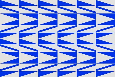 Blue Colors Geometric Pattern Geometric Background Triangle Shapes and Designs Illustrazione stock