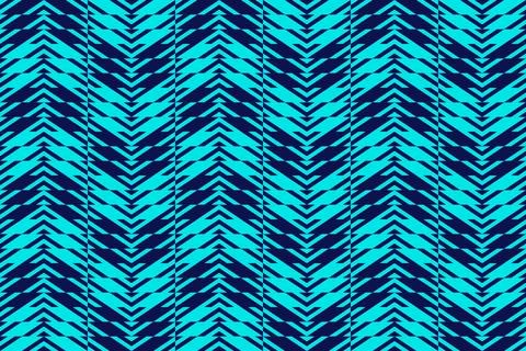 Blue Colors Geometric Pattern Geometric Background Triangle Shapes and Designs Stock-Illustration