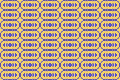 Blue Colors Geometric Pattern Geometric Background Circle Shapes and Designs 库存插图