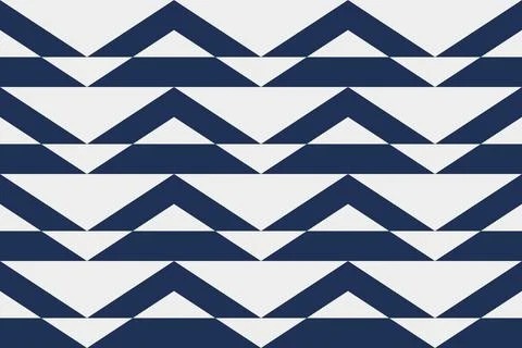 Blue Colors Geometric Pattern Geometric Background Triangle Shapes and Designs 库存插图